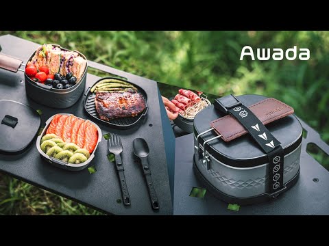 Now on Kickstarter: Awada Lunch Box: Easily Take The Kitchen Outdoors