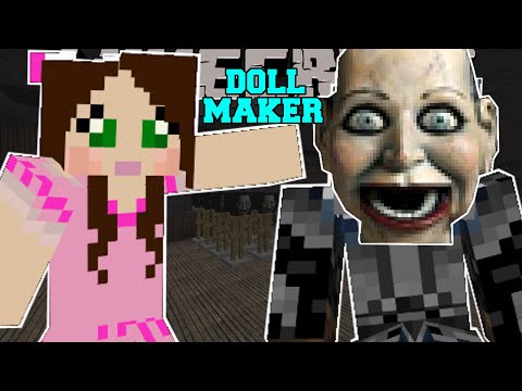 Minecraft - THE CREEPY DOLL FACTORY! - The Doll Maker - Custom Map