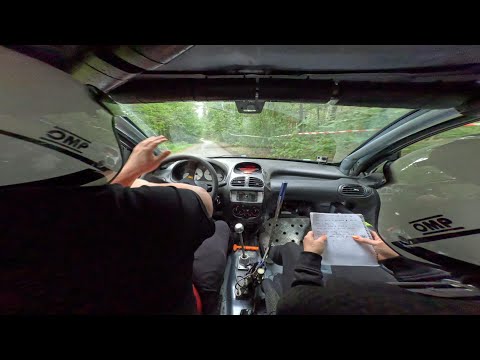 2miejsce kl.3 i 3 miejsce generalka SPRINT FLISAK 2025 05.10.2025 Peugeot 206