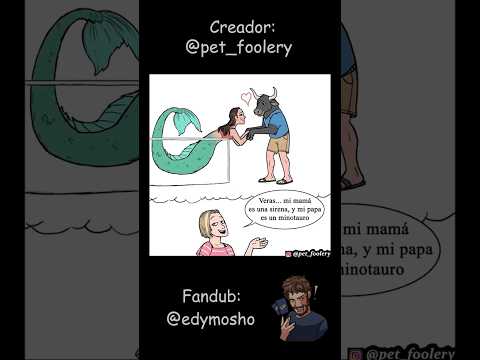 Grupo de ayuda para Monstruos 🐺🐲🎤 #doblaje #pet_foolery #español #comics #dnd #furry #meme #art