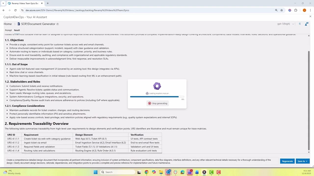 AI SOP & Document Generator Inside Azure DevOps | Copilot4DevOps