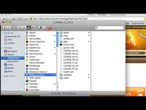 comment installer dofus sur mac