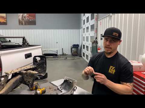 3rd Gen Tacoma Direct Replacement Rear Bumper Installation