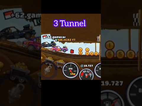 3 tunnel community showcase hill climb racing2 #hillclimbracing2  #tunnel #shorts #community