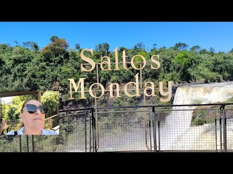 Saltos de Monday!   Un Lugar Magico !! Paraguay  Cdte . Franco!
