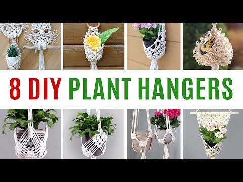 DIY Macrame Plant Hanger Easy NEW Diamond Design