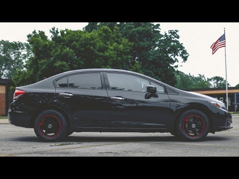 Motegi MR116 Wheels on My 2015 Honda Civic I GoPro Hero 7 Vlogging Test