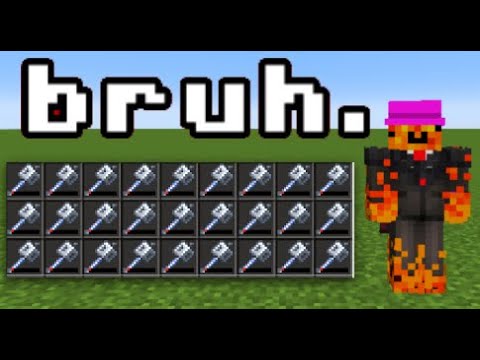 I played minecraft's DUMBEST mace pvp kits