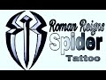 Roman Reigns Tribal Logo Drawing| How to draw Roman Reigns Spider Tattoo| Roman Reigns Empire Symbol