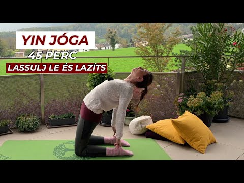 45 perc Yin jóga bekuckózással | lassulj le
