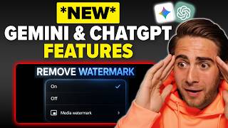 ChatGPT & Google Gemini’s New Features Are Crazy! (Remove Watermarks, History & More)