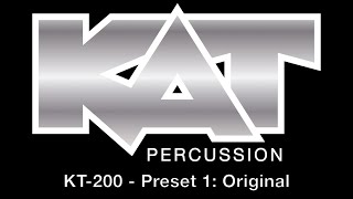 Video thumbnail for KT-200 Electronic Drumkit: Preset 1 - Original by KAT Percussion