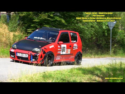 Tomasz Jurek / Jakub Czerwień - Fiat Seicento - Super Sprint Brzostek 03-07-2022