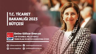 T.C. Ticaret Bakanlığı 2023 Bütçesi | 7 Kasım 2022