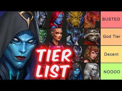 BEST Heroes TIER LIST (June, 241 Characters) - Marvel Future Fight