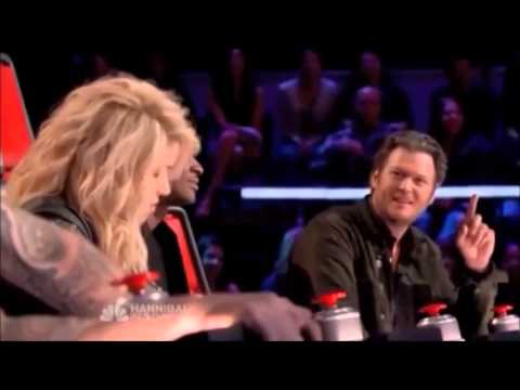 Adam Levine says Shut Up to Shakira