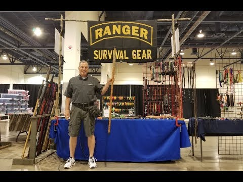 Survival Walking Stick designed by (Retired) U.S. Army Col. Jim Callahan