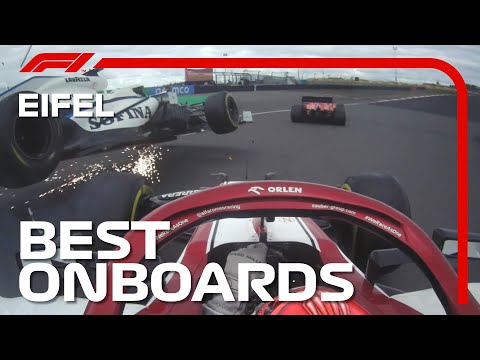 Kimi Bumps George, K-Mag's Mega Pass And The Best Onboards | 2020 Eifel Grand Prix | Emirates