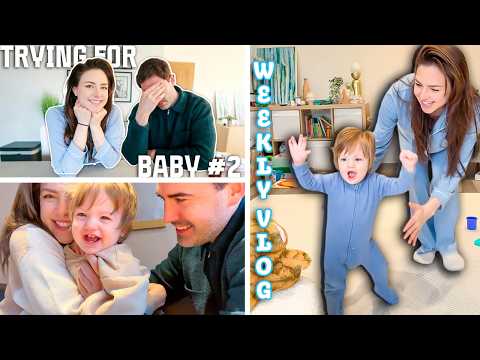 He's Walking Already?! And We're Trying For A Second BABY ?!