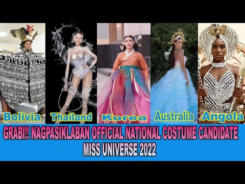 Thailand Vs  Angola Vs  Korea Vs  Bolivia Vs  Australia Pakitang Gilas National Costume MISS U 2022