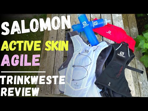 Salomon Active Skin 4 vs Agile 2 Trailrunningweste