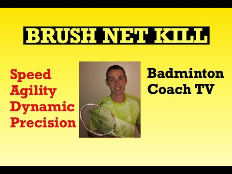 Badminton Technique: Swipe Net Kill FOREHAND & BACKHAND 2019