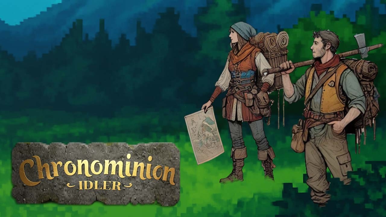 Thumbnail for the official Chronominion Idler gameplay trailer featuring strategy idle RPG mechanics.