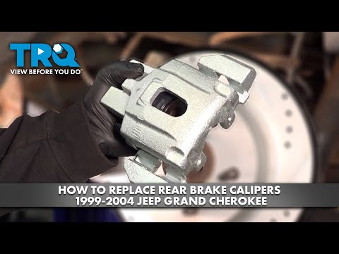 How to Replace Rear Brake Calipers 1999-2004 Jeep Grand Cherokee