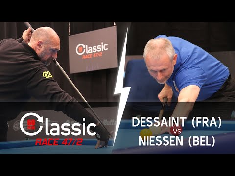 Classic Race 47/2 - Pascal DESSAINT (FRA) vs Patrick NIESSEN (BEL)