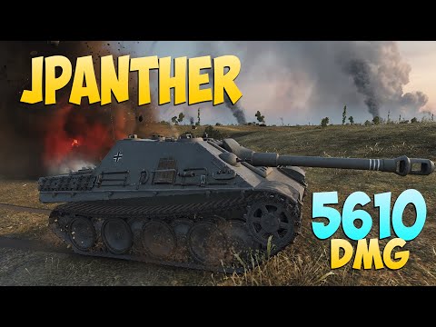 JPanther - 6 Frags 5.6K Schaden - Panther wachsen! - World Of Tanks