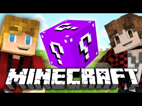 Minecraft: PURPLE LUCKY BLOCK SPACESHIP CHALLENGE