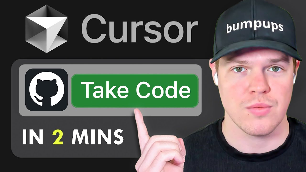 How To Download Code From GitHub into Cursor AI ( git cloning tutorial )