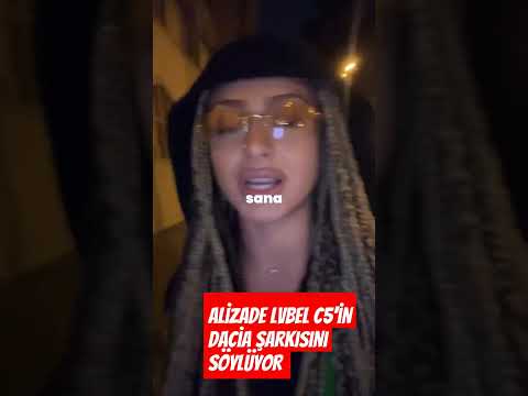 Alizade Lvbel C5'in Dacia Şarkısını Söylüyor #shorts #alizade #alizadefan #lvbelc5 #lvbel #keşfet