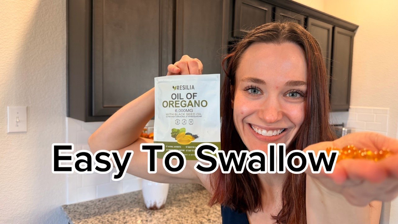 Resilia Black Seed Oil & Oregano Capsules Amazon Review | Immune & Digestive Support Softgels #ad