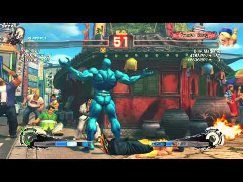 Tokido (Seth) vs Billy Maqiang (Yun) SuperStreetFighter4 AE (720p)