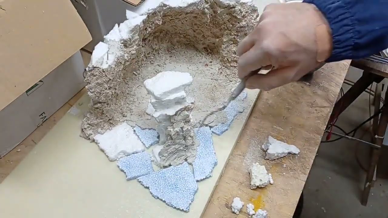 Come fare una grotta con fuoco