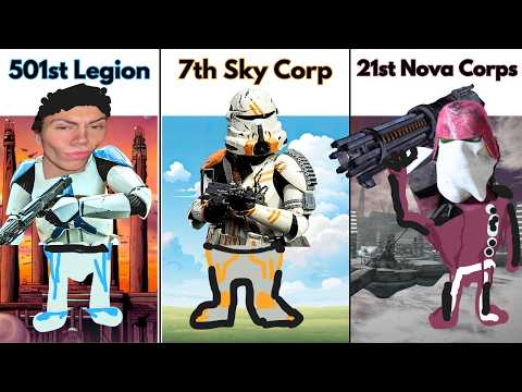 Every Clone Battalion/Legion/Corp EXPLAINED in Detail
