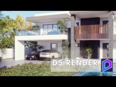 D5 Render 2.5 | Test exterior render | Residential building W.I.P | ARCHVIZ