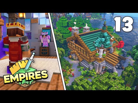 Empires SMP - BLACKSMITH TRADING HALL & A NEW ALLY!!! - Ep.13 [Minecraft 1.17 Let's Play]
