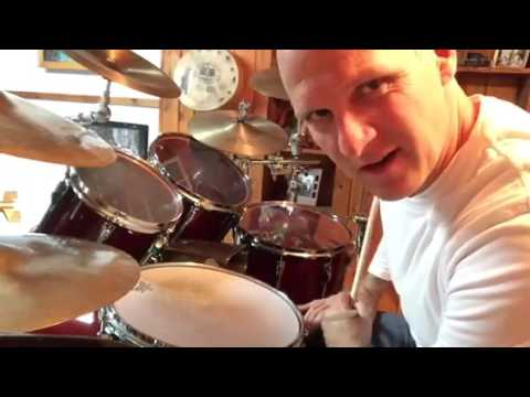 16th note triplet Drumset fill part 5
