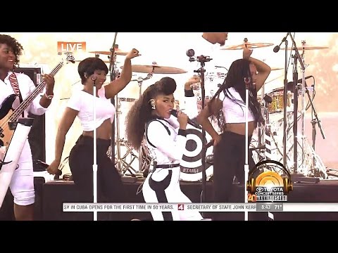 [HD] Janelle Monáe & Jidenna - Yoga - Today Show Summer Concert