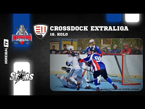 Highlights 16. kola CROSSDOCK Extraligy hokejbalu | HbK Karviná vs. HBC Svítkov Stars | 2.3. 2024