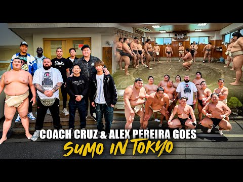 Hakuho Sho took me & Alex Pereira to the Sumo stable in Tokyo