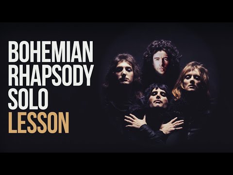 How to play the Bohemian Rhapsody Guitar Solo