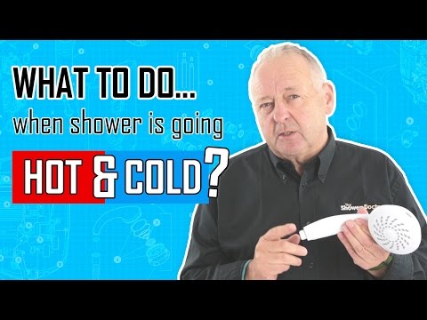 Electric shower problems: "My electric shower is going hot and cold, what to do?"