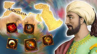 I Forced THE OTTOMANS To Have 5 DISASTERS As Andalusia In EU4