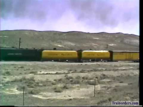 Steam Railroad Series 102 - UP 3985 WB Antelope, NV Part 1