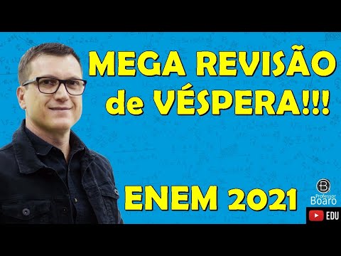 MEGA REVISÃO COMPLETA de FÍSICA para o ENEM | Professor Boaro | REVISÃO de VÉSPERA