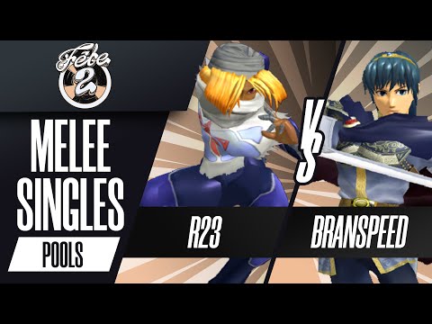 R23 vs. Branspeed - Melee Singles Pools - Fete 2