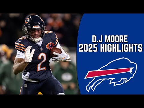 D.J. Moore Highlights 🔥 | Welcome to the Bills
